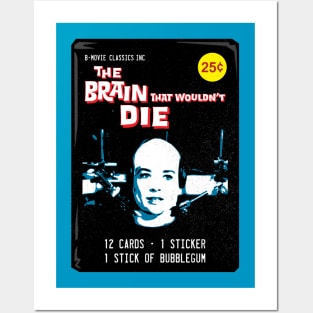 The Brain That Wouldn't Die Bubblegum Cards Posters and Art